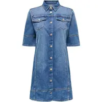 ONLY Blusekjole 'ONLKaterina' blue denim
