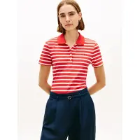 Tommy Hilfiger Shirts '1985' orangerød / hvid