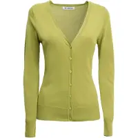 Influencer Cardigan oliven