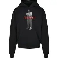 Mister tee Biggie Smalls Concrete Heavy Oversize Hættetrøje