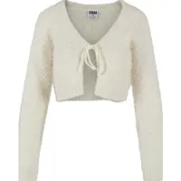 Urban Classics Tied Cropped Feather Cardigan