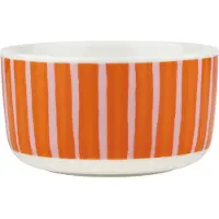 Marimekko Oiva Piccolo skål 50 cl Orange-pink