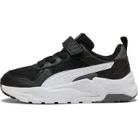 Puma Trinity 2 Sneakers Kids, Shoes, Black/White/Cool Dark Gray, 28.5