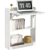 SoBuy Klapbord Skrivebord FWT92-W