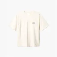Woodbird Herre Baine Grundlagt T-shirt Off White