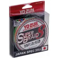 Yo-zuri Super 8x Flettet Fiskesnøre 300 M