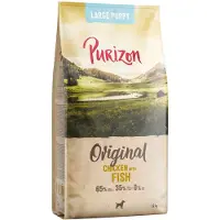 Purizon Puppy Large Kylling & Fisk - Økonomipakke: 2 x 12 kg NYHED