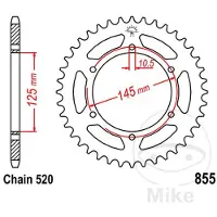 Jt 520 Jtr855.48 Steel Bagtandhjul