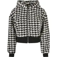 Urban Classics Overgangsjakke sort / hvid