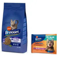 Affinity Brekkies 3 kg gratis! 15 kg Brekkies kattetørfoder - Complete