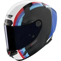 Nolan X-804 RS karbon GEMINI Integralhjelm Karbon M sort