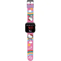 Kids Licensing Skaitmeninis LED laikrodis Hello Kitty Friends