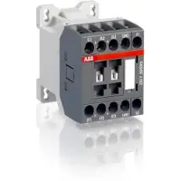 ABB Kontaktor 3-polet 4kW, 400V AC, styrespænding 230V AC, hjælpekontakt 1NO, skruetilslutning