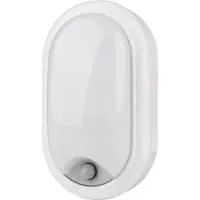 Philips Vægmontering, Dukket op, Oval, 1 pære(r ), 4000 K, IP54, Hvid
