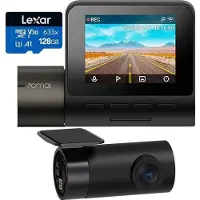 70mai Dashcam A200 HDR + bagkamera RC11 + Lexar 128GB-kort