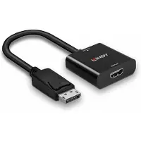 Lindy - Videoadapter - DisplayPort han til HDMI hun - sort