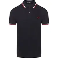 Fred perry Polo 3600 Navy T55 ørkeblå åle