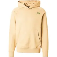 The North Face - Sweatshirts - M Raglan Box Nse Regular Hoodie Khaki Stone til UnisexBomuld - Størrelse S - Beige