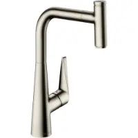 Hansgrohe Køk.arm Talis M51 300 Ltud stål udtræk