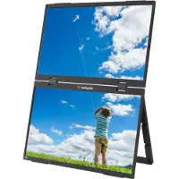 Verbatim 15.6" Portable 15.6" FHD Dual Monitor Essentials