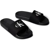Calvin Klein Pantoletter sort / hvid
