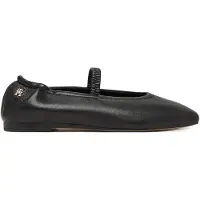 Tommy Hilfiger Ballerinasko med rem sort