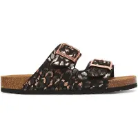 Tamaris Pantoletter bronze / lysegrå / sort