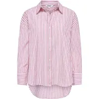 ONLY Bluse 'ONLOregon Alva' lyserød / bordeaux