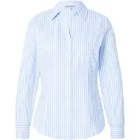 More & more Bluse lyseblå / hvid