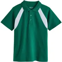 Next Shirts smaragd / hvid