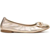 Caprice Ballerina, metallic, made of Leather with Block heel, Size 39