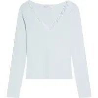 Bershka Shirts pastelblå