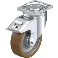 Blickle 742230 LH-GB 125K-1-FI Styrehjul med bremse Hjuldiameter: 125 mm Bæreevne (maks.): 550 kg 1 stk