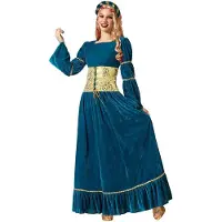 Atosa Middelalder Dronning Kostume