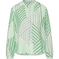 s.Oliver Bluse mint / lysegrøn / sort