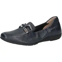 Caprice Moccasin, blue, made of Leather without heel, Size 39