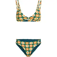 O'Neill Bikini lysegul / mørkegrøn / orange