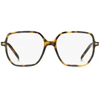 BOSS Stel til briller med styrke i havana-acetat med rosaguldfarvede detaljer