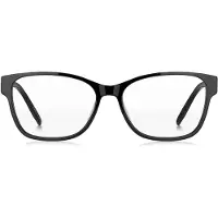 BOSS Briller med styrke i sort acetat med dobbelt B-monogram