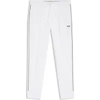 BOSS BOSStil mænd. 50553574 Straight Fit-bukser med hvid piping (L), Casual, Bomuld