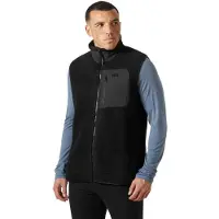 Helly Hansen Panorama Pile Block, fleecevest, herre, sort