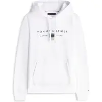Tommy Hilfiger Sweatshirt 'Brand Love' navy / grøn / rød / hvid