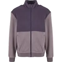 Urban Classics Colour Block Polar Fleece Sweatshirt Med Lynlås