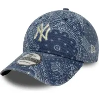 New Era Hætte 'Washed Paisley 9TWENTY New York Yankees' blå