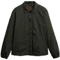 Superdry Superdrytil mænd. M5012206A Coach nylonjakke grøn (S), Casual