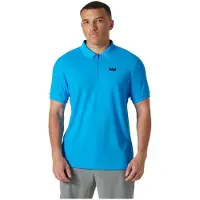 Helly Hansen Helly Hansentil mænd. 34503 Polo Half-Zip blå (XL), Casual, Sport, Multisport, Korte ærmer, Genanvendt polister, Bæredygtig