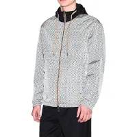 Armani Exchange A|X Armani Exchangetil mænd. XM001830AF18579M0245 Ultralet grå nylonjakke med iriserende effekt (M), Casual, Polyester