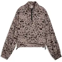 Puma Ess Graphic Animal Relaxed Fit Halv Lynlås Sweatshirt