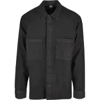 Urban Classics Oversized Denim Pocket Skjorte Med Lange ærmer