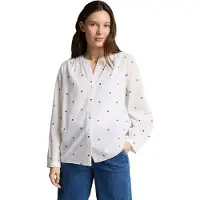 Tom Tailor Bluse knaldrød / hvid